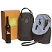 Alicia Klein-Double Wine Carrier-Shadow Black
