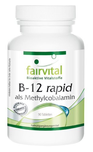 B-12 rapid als Methylcobalamin 90 Tabletten sublingual