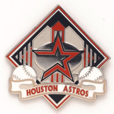 HOUSTON ASTROS OFFICIAL LOGO LAPEL PIN