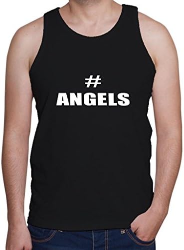 # ANGELS Men's Tank Top Tee Shirt Top