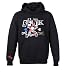 Blink 182 - Messed Skull Kapuzenpullover schwarz Groesse L von Blink-182 - alle Infos