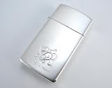 ZIPPO スパイラルハート 1600S CHAOS スリム シルバーサテーナ仕上げ ジッポ
