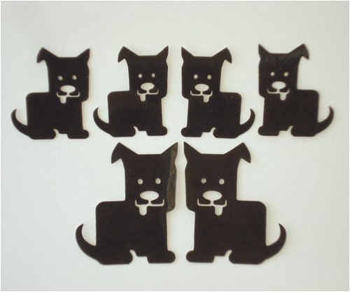 Fun Reflector Dog Wheelchair Reflective Sticker