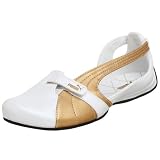 PUMA Women's Espera Pearlized Sneaker,White/Gold,6.5 M US