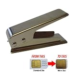 TeckNet iPhone 4G Micro SIM Cutter WIth 2 SIM Converter adapters