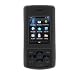 Solid Black Rubberized Snap-On Hard Crystal Cover Case for AT&T LG CF360 Cell Phone