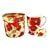 Fine Bone China Mug - Poppy Design in Matching Box - Beautiful Gift Idea!