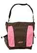 BOB Stroller Diaper Bag in Chocolate/Pink