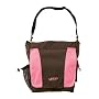 BOB Stroller Diaper Bag in Chocolate/Pink