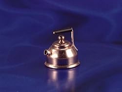 Dollhouse Miniature Copper Teapot