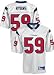 DeMeco Ryans Jersey: Reebok White Replica #59 Houston Texans Jersey - X-Large