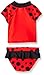 Candlesticks Girls' Ladybug Bee Rashguard Set