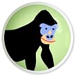 Wild Animals Gorilla Knob by Olive Kids