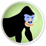 Wild Animals Gorilla Knob by Olive Kids