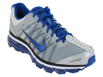 Nike Air Max Neutral/Grey-Black-White-Team/Royal, Mens Running Shoes