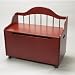 Gift Mark Cherry Deacon Style Toy Box with Spindle