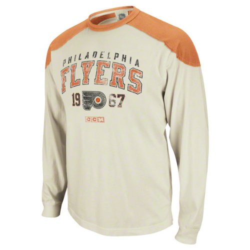 Philadelphia Flyers Team Classic AppliquÃ© Long Sleeve T-Shirt