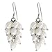 925 Sterling Silver White Genuine Freshwater Pearl title=