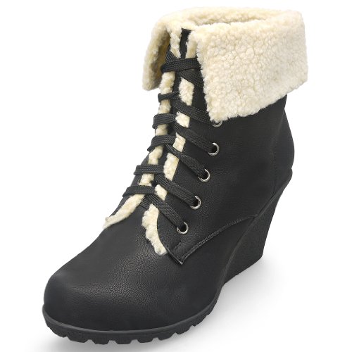 MQ23 Damen bequeme Ankle Boots
