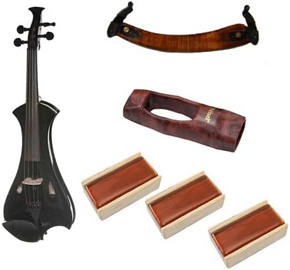 Meisel Electric Violin Combo Pack w/Accessories (Black)