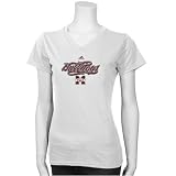 adidas Mississippi State Bulldogs White Ladies Classic Logo T-shirt