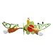 Kinderlampe Zugrondell lachs Falter | Kids Lamp Radial Lamp Light Green Butterfly