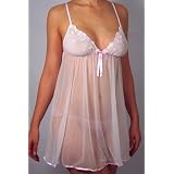 Felina Celine Chemise with Matching G-String Sleepwear at Felina