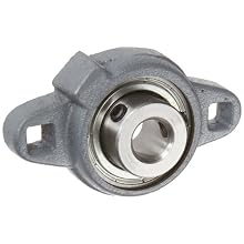 Boston Gear XL21/2 Mounted Bearing, Flange, Light Duty, 2 Bolts, 0.5 Bore