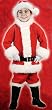 8 Piece Children's Christmas Santa Suit Costume Size Medium (8-10)