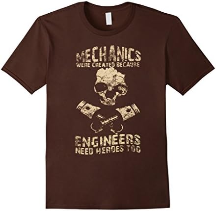 Men's Mechanics were created because engineers need heroes too XL Brown