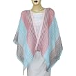 Womens Accessory Handmade Linen Rectangular Scarf 21 x 74 inches