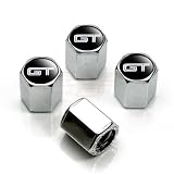 On Sale Ford Mustang GT Chrome Tire Stem Valve Caps
