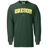 Nike Oregon Ducks Green Youth Classic College Long Sleeve T-shirt