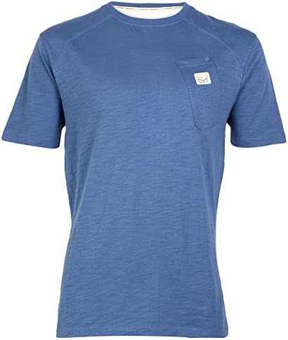 883 Police Mens Enis Short Sleeved Crew Neck Pocket T-Shirt Size M Blue