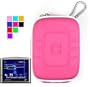 Cool Portable Case for Tomtom ONE Portable GPS Vehicle Navigator + Screen Protector Kit (Many Color Available)