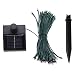 Blue 100 LED Holiday String Light for Outdoor and Indoor Use (Solar Powered)