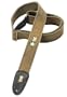 Levy's Leathers 2 Heavy Cotton Strap, Worn-torn Treated & Chevron,Green