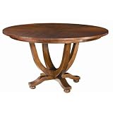 Belle Meade Signature 233.PO Marquis Dining Table in Port