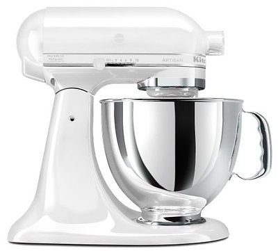 Kitchenaid Stand Mixer Tilt ksm150psww Artisan rk150ww ksm150ps white on White