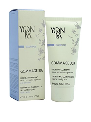 Yonka Gommage 303 Exfoliating Clarifying Gel Normal To Oily Skin, 1.8 Ounce