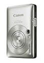 Canon Digital IXUS 100 IS Digitalkamera (12 Megapixel, 3-fach opt. Zoom, 6,4 cm (2,5 Zoll) Display, HDMI, SLIM) silber