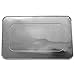 Tiger Chef TC-20505 Durable Aluminum Oblong Foil Deep Pan Containers with Foil Lids, Aluminum Foil Pans with Lids, 21