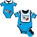 Infant Carolina Panthers Bib, Creeper, & Bootie Set - 24 M