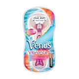 Gillette Venus Vibrance Soothing Vibrations Razor for Women, 1 Razor
