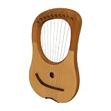 Lyre Harp, 10 String, Lacewood - Mid-East