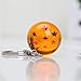 7pcs/set 2.5cm Dragon Ball Z New In Bag 7 Stars Crystal Balls Keychain Pendant 1 2 3 4 5 6 7 star Complete set
