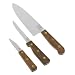 Chicago Cutlery Walnut Tradition 3-Piece Prep Knife Gift Set