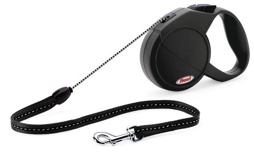 Flexi Laisse Classique Basic pour Chien Taille S Noir Flexi Laisse Classique Basic pour Chien Taille S Noir