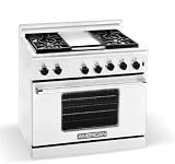 American Range ARR364GDISS Stainless Steel Residential Ranges 36 Professional Style Freestanding Ga