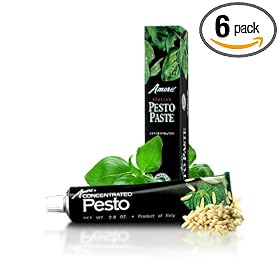 Amore Pesto Paste, 2.8-Ounce Tubes (Pack of 6)